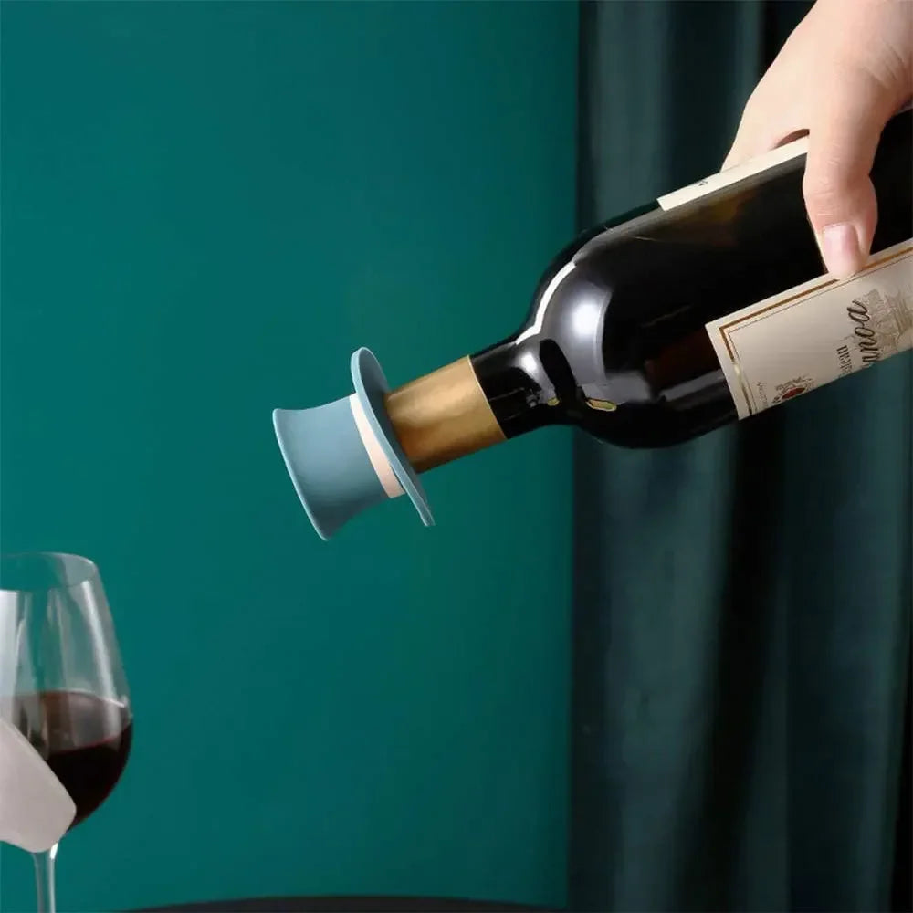 Magic Hat Silicone Wine Bottle Stopper – Airtight Cork Seal Wine Bottle Stopper Axl