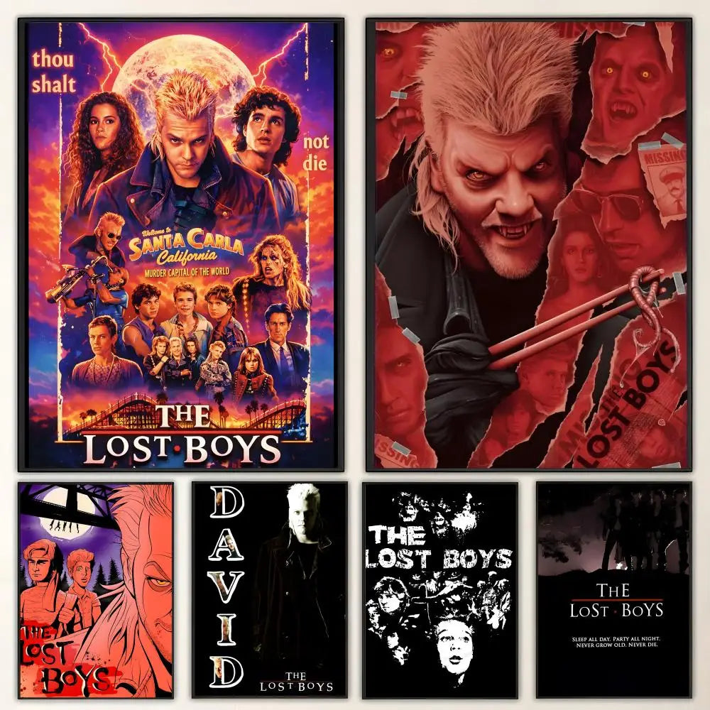 The Lost Boys Movie Poster – HD Art Wall Decor Print Movie Wall Poster Axl