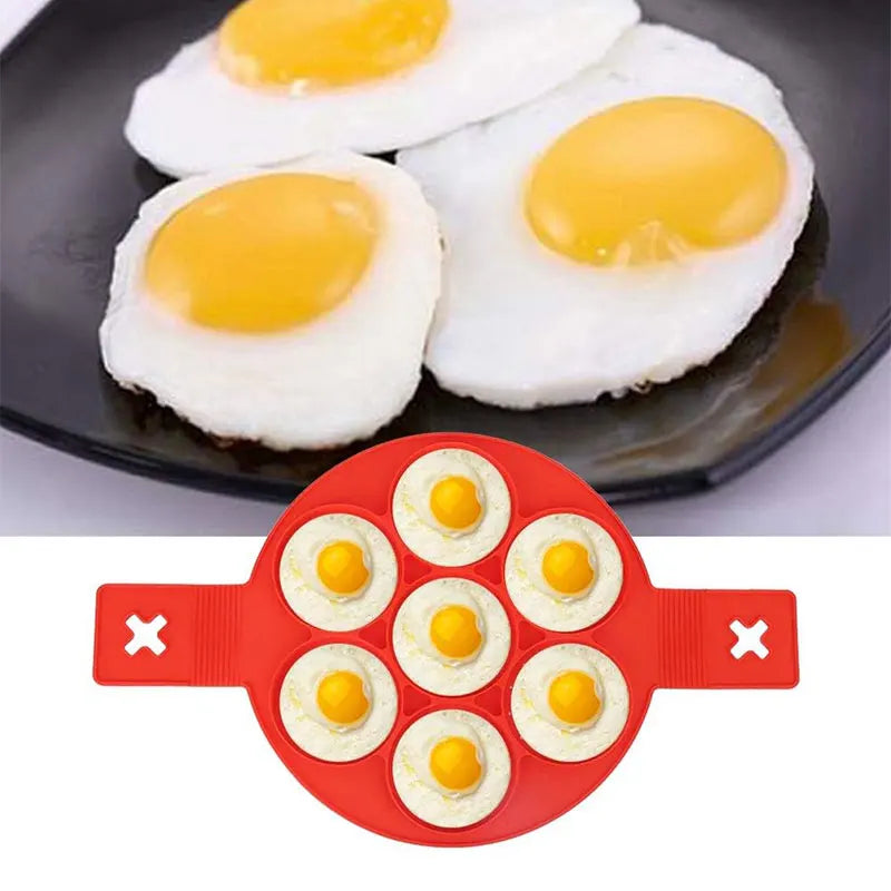 Silicone Pancake & Egg Ring Molds – Nonstick BPA-Free Silicone Baking Molds Axl