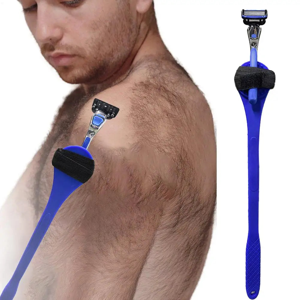 Bendable Back Shaver Extension Handle – Ergonomic Grooming Tool Grooming Extension Handle Axl