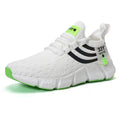 AZGB Lightweight Unisex Running Sneakers | Breathable Sport Shoes Running Sneakers Axl White 46