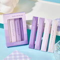 4-Pack Double-Sided Dot Correction Tape 8mm – Craft & Study Double-Sided Tape Axl 4PCS Purple