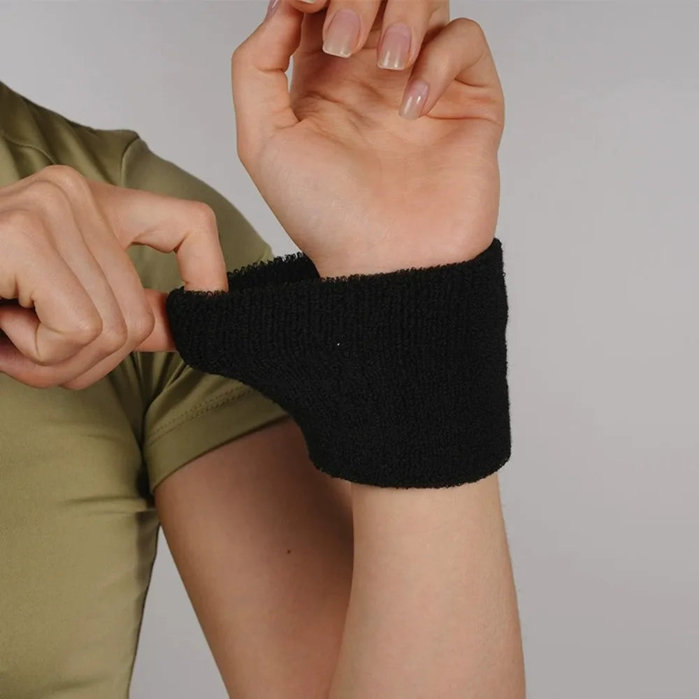 2-Pack Sport Sweat Wristbands – Unisex Gym & Running Band Sport Wristbands Axl