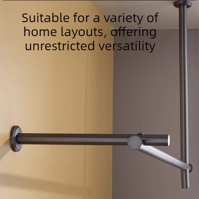 Stainless Steel Wall-Mount Towel & Clothes Drying Rack Wall Drying Rack Axl