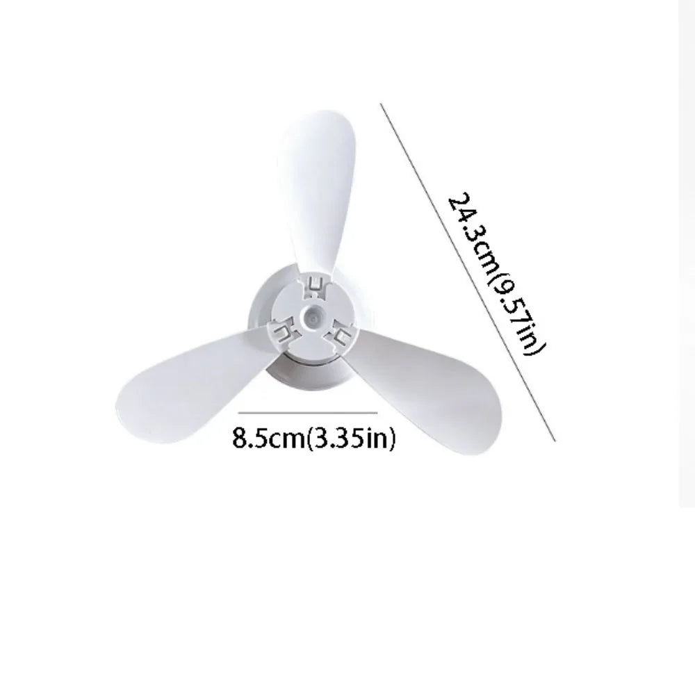 Wall-Mounted Bathroom Fan – No-Drill Remote Control Fan Wall-Mounted Fan Axl White 150cm