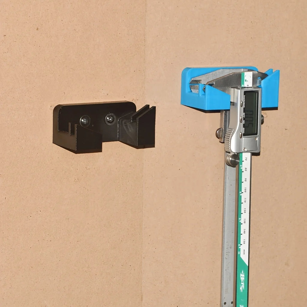 Wall Mount Vernier Caliper Holder – Double Hook Rack Tool Storage Rack Axl