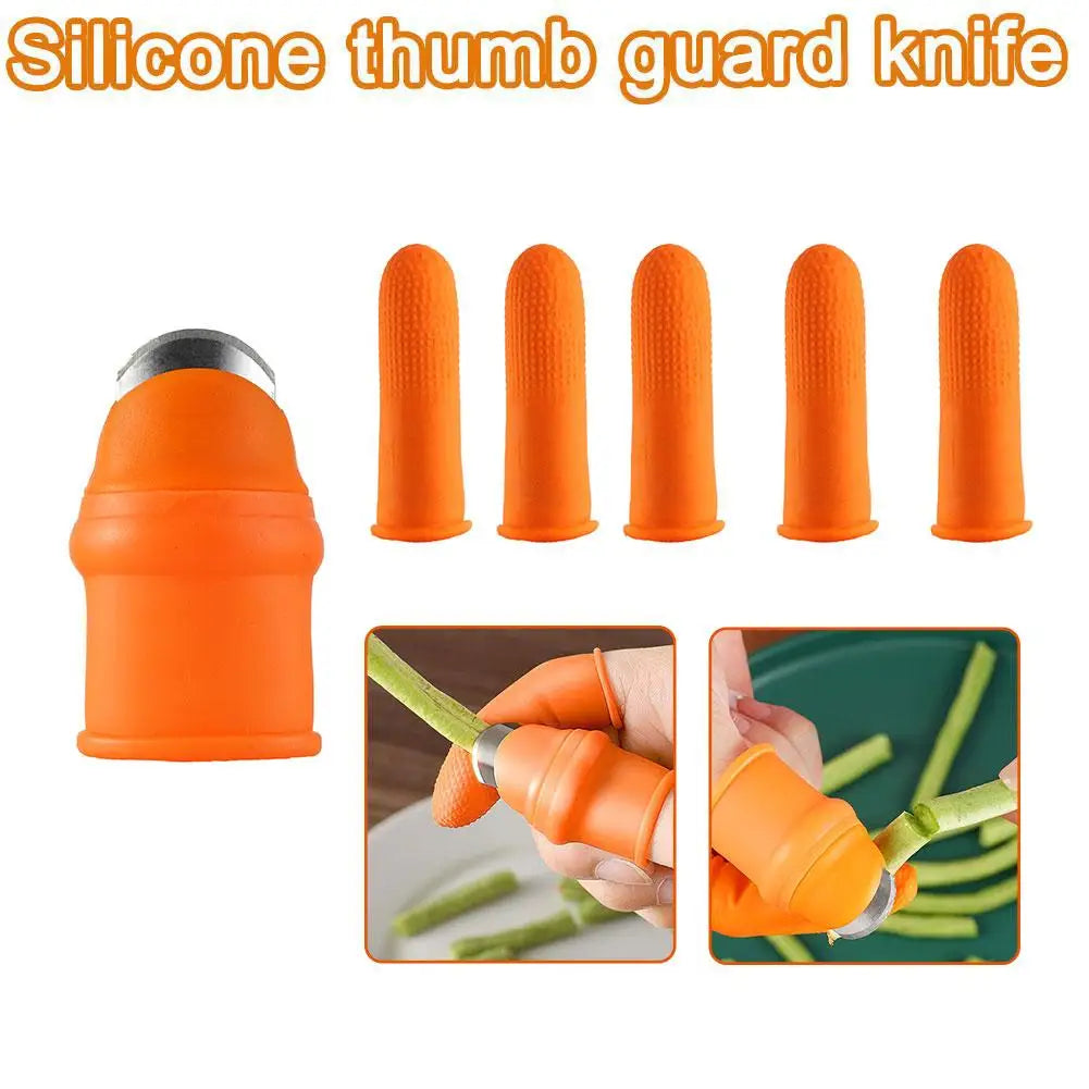 Silicone Thumb Knife – Garden Harvesting & Cutting Tool Garden Thumb Knife Axl