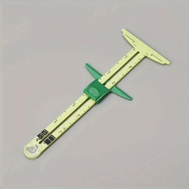 Sewing Sliding Gauge – Tailoring & Crafting Measuring Tool Sewing Measuring Gauge Axl