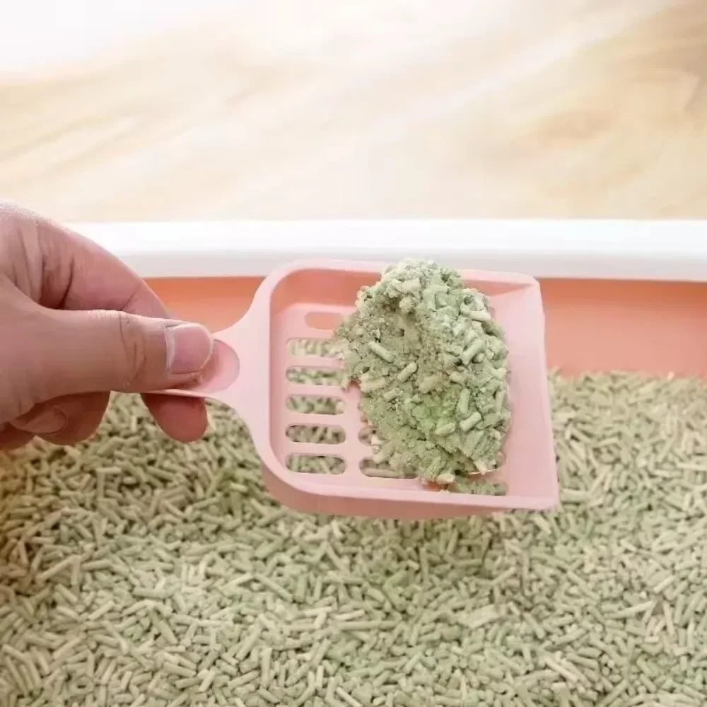 2-Pack Cat Litter Scoop – Fine Pore Plastic Sifting Shovel Cat Litter Scoop Axl
