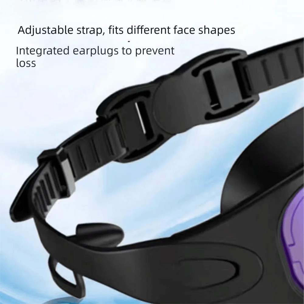 UV Anti-Fog Large Frame Swim Goggles – Coated Lens Adult Swim Goggles Axl