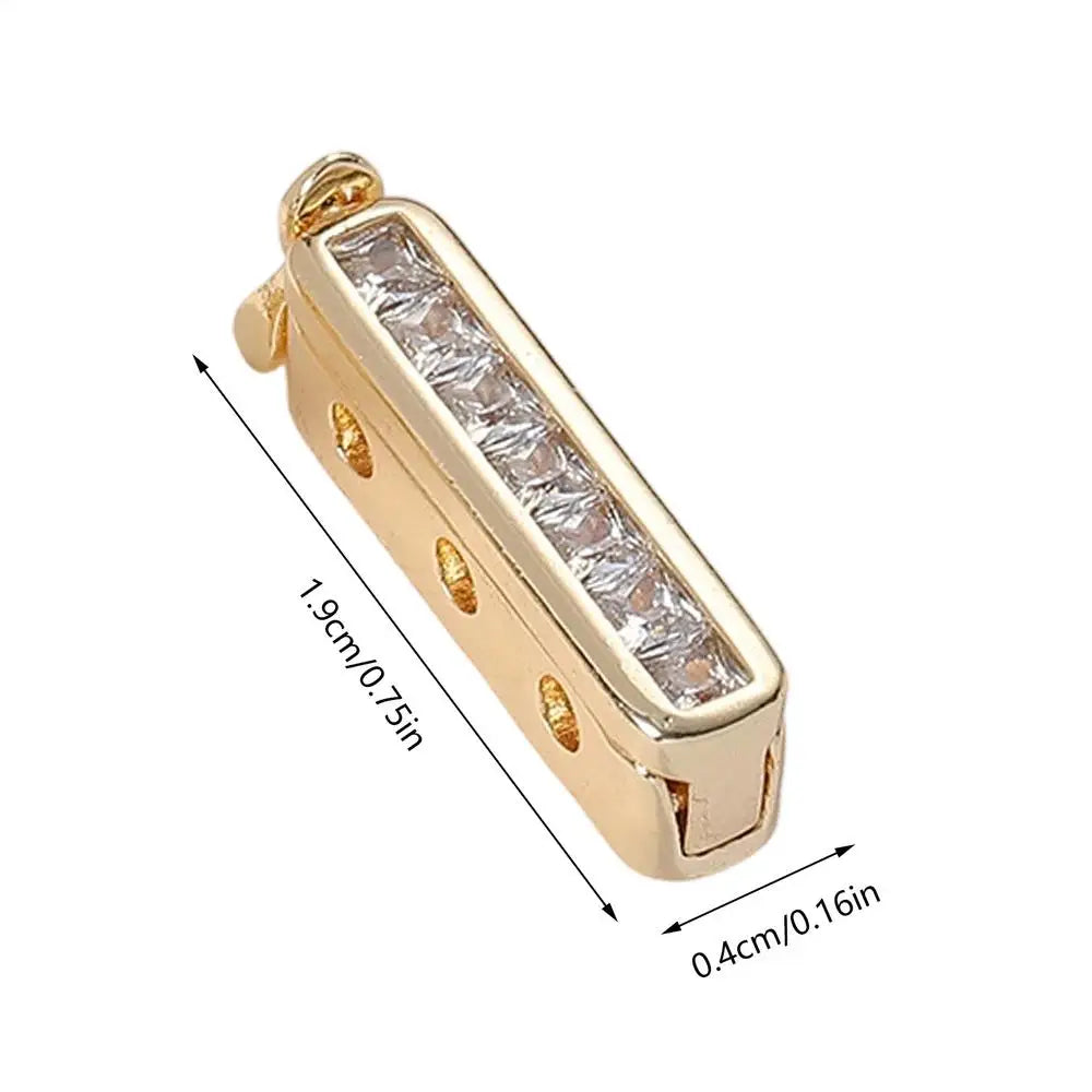 Necklace Shortener Clasp – Metal Jewelry Adjuster Clip Jewelry Adjuster Clasp Axl Gold