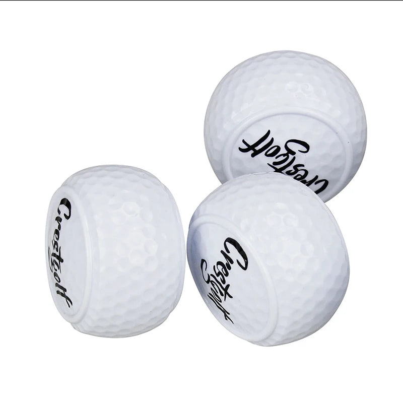 Flat Golf Training Ball – Two-Layer Practice Ball for Swing Golf Training Ball Axl