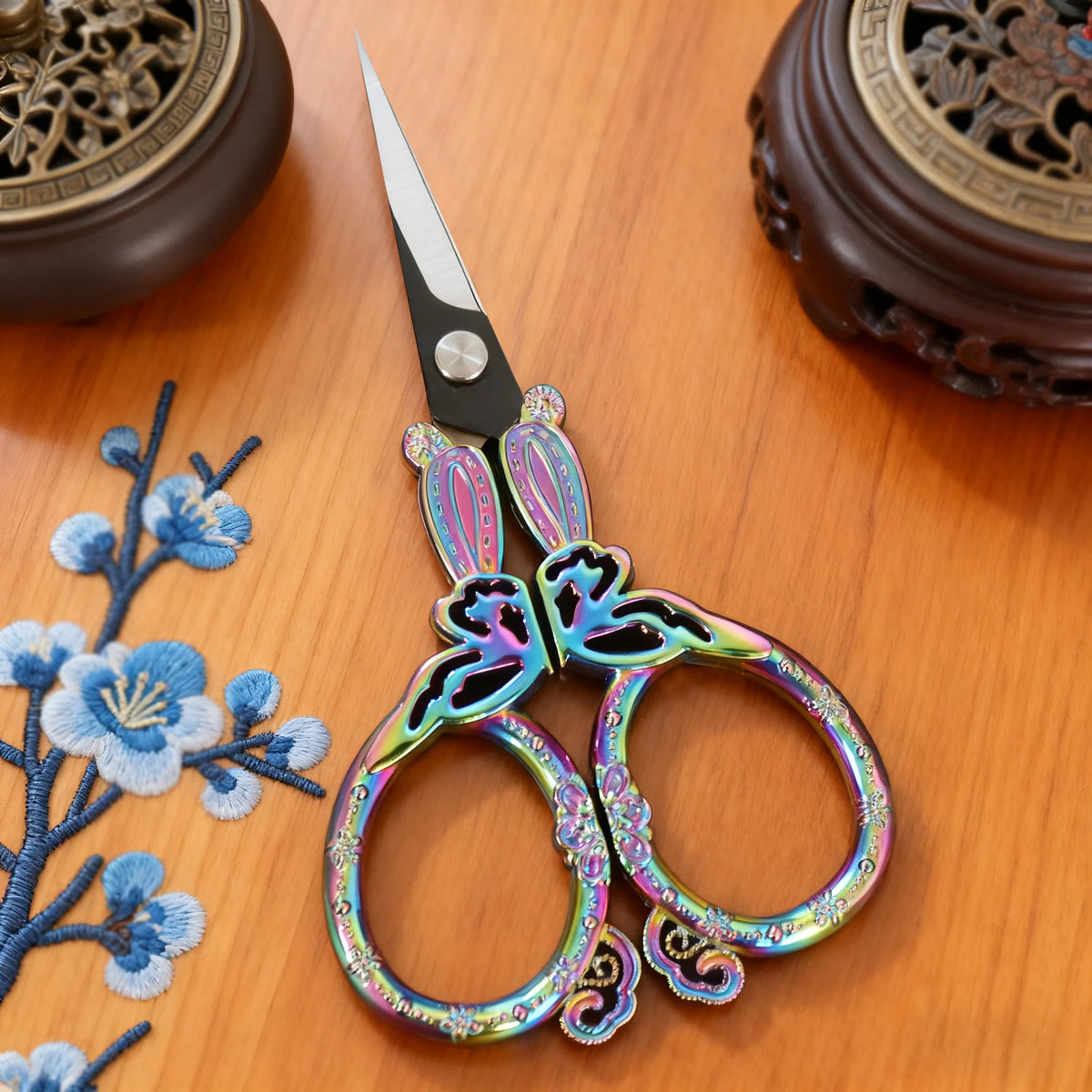 Retro Vintage Sewing Scissors – Embroidery & Fabric Shears Embroidery Scissors Axl Scissors-Color