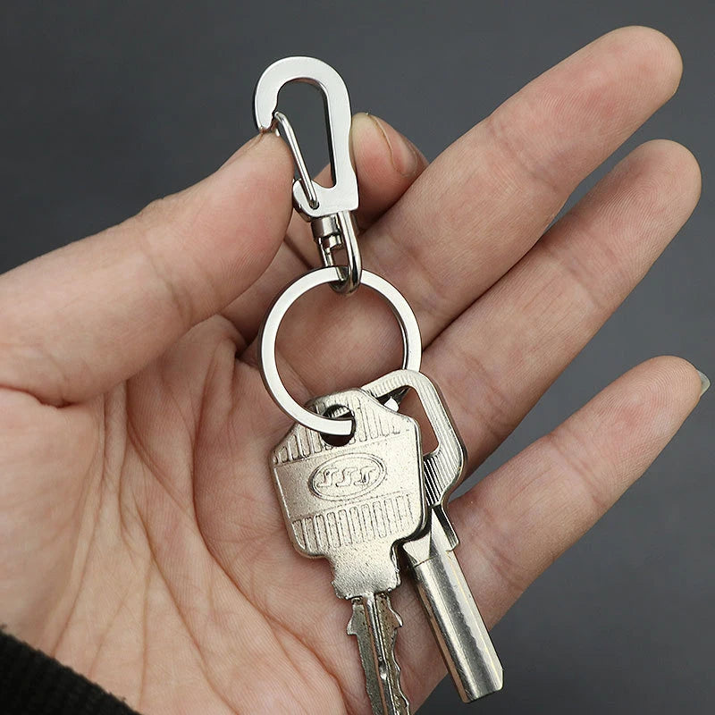 Zinc Alloy Mini Carabiner Snap Hook – EDC Keychain Clip Carabiner Snap Hook Axl