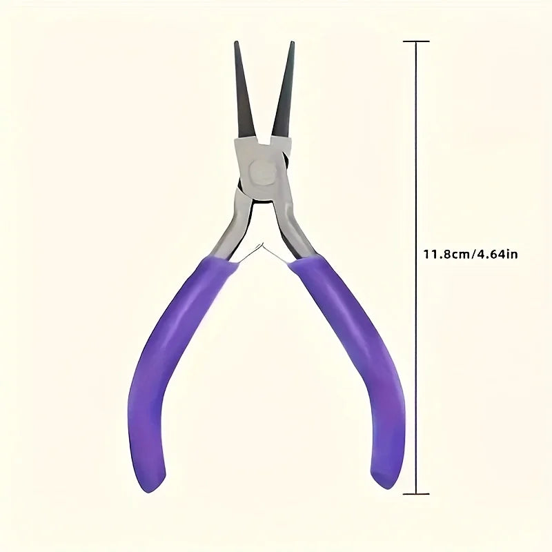 Jewelry Pliers Set – Round, Needle, Wire & Elbow Craft Tools Jewelry Pliers Set Axl