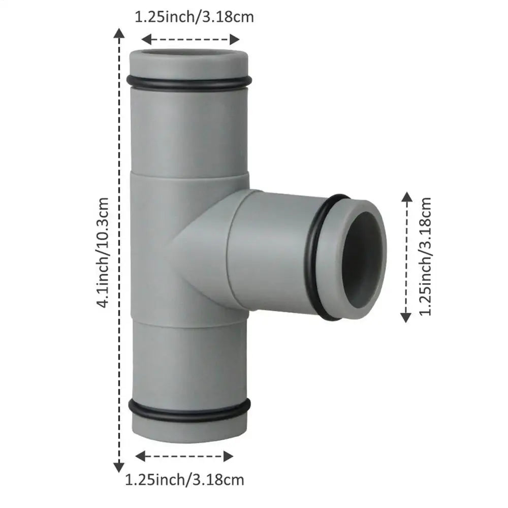 32mm Pool Hose Connector – Filter Pump Pipe Extension Pool Hose Connector Axl Tee joint