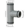 32mm Pool Hose Connector – Filter Pump Pipe Extension Pool Hose Connector Axl Tee joint