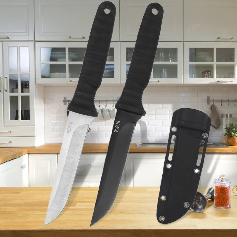Professional Stainless Steel Paring & Boning Knife – 10.5" Blade Kitchen Knife Axl