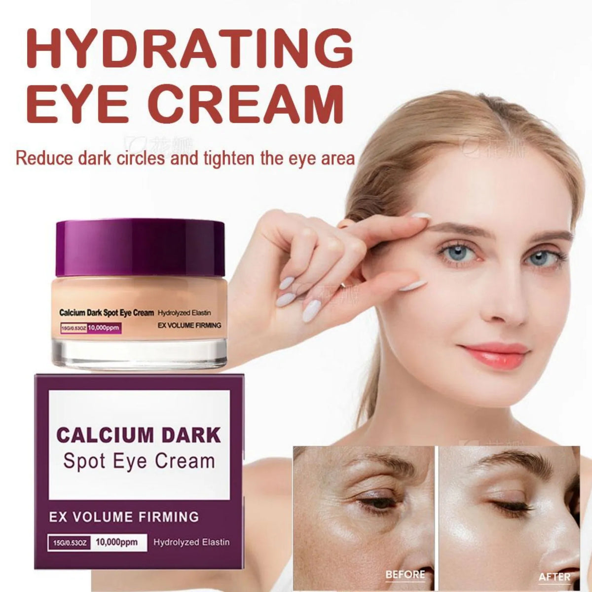 Calcium Eye Cream – Brightening, Firming & Hydrating | 15g Eye Cream Axl