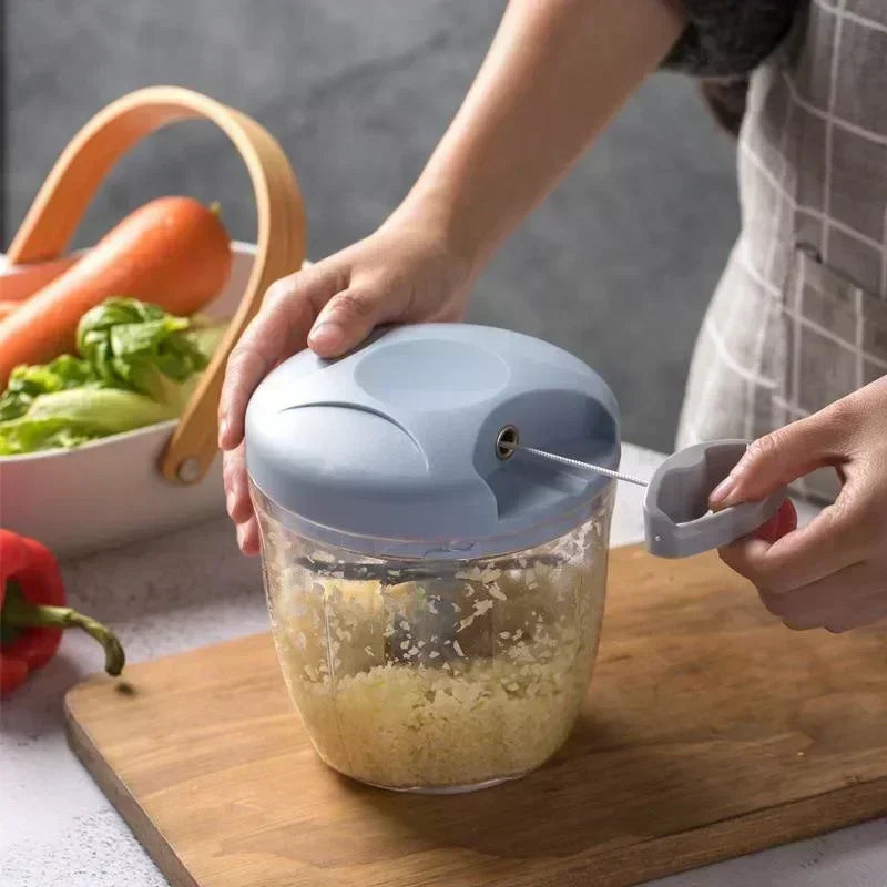 Manual Garlic Press & Multi-Function Vegetable Chopper Garlic Press Chopper Axl
