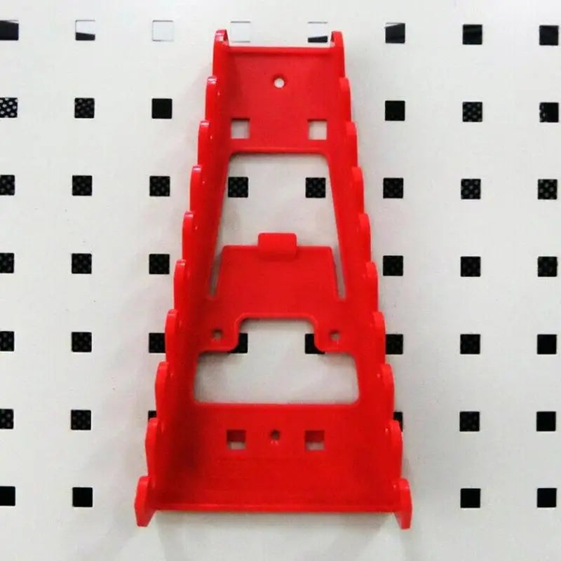 KITPIPI Red Plastic Wrench Organizer Tray – Holds 6 Wrenches Wrench Organizer Tray Axl