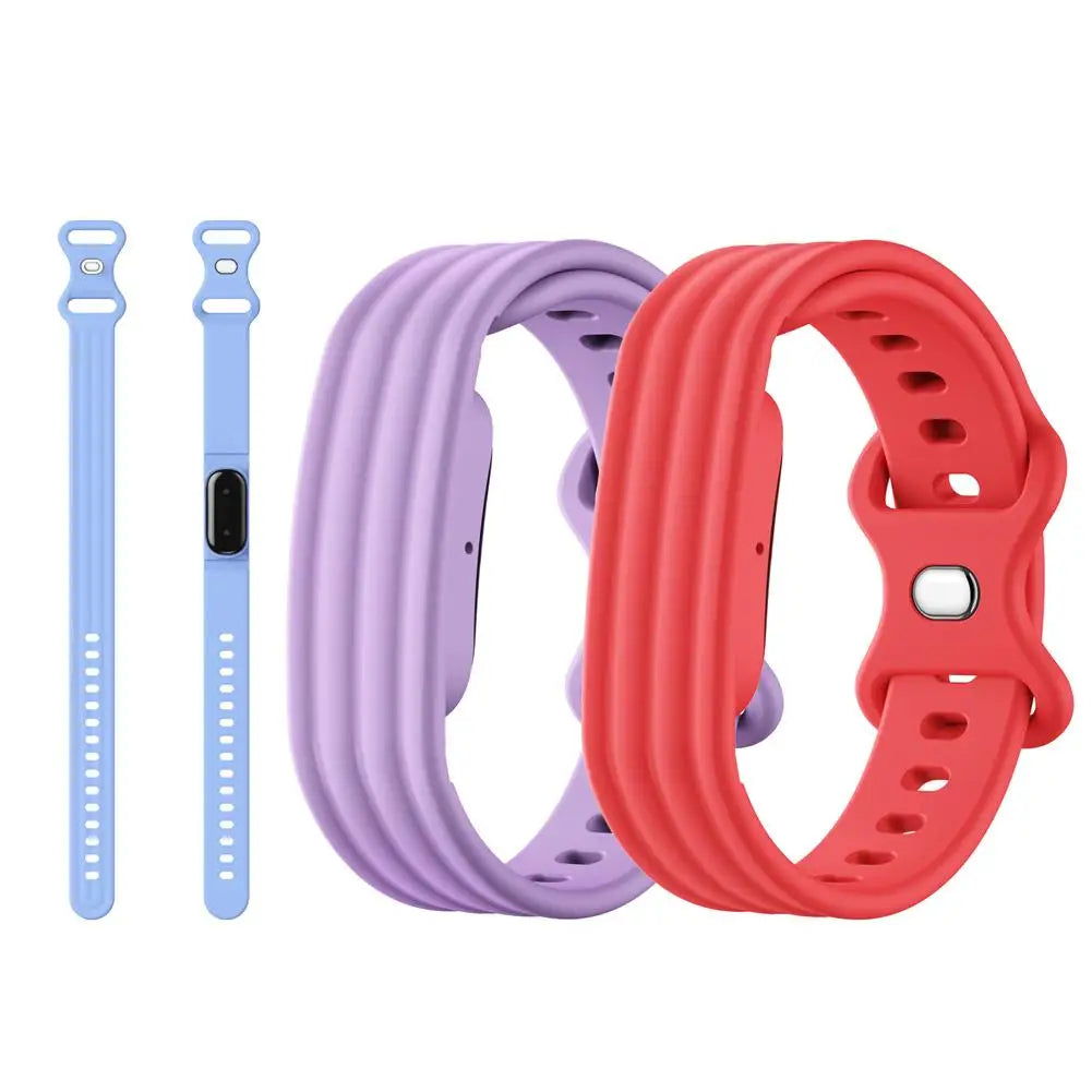 Silicone Watch Strap for Google Fitbit Air | Butterfly Buckle Watch Band Strap Axl