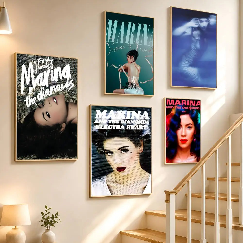MARINA HD Waterproof Wall Poster Stickers – Décor & Gifts Wall Poster Sticker Axl