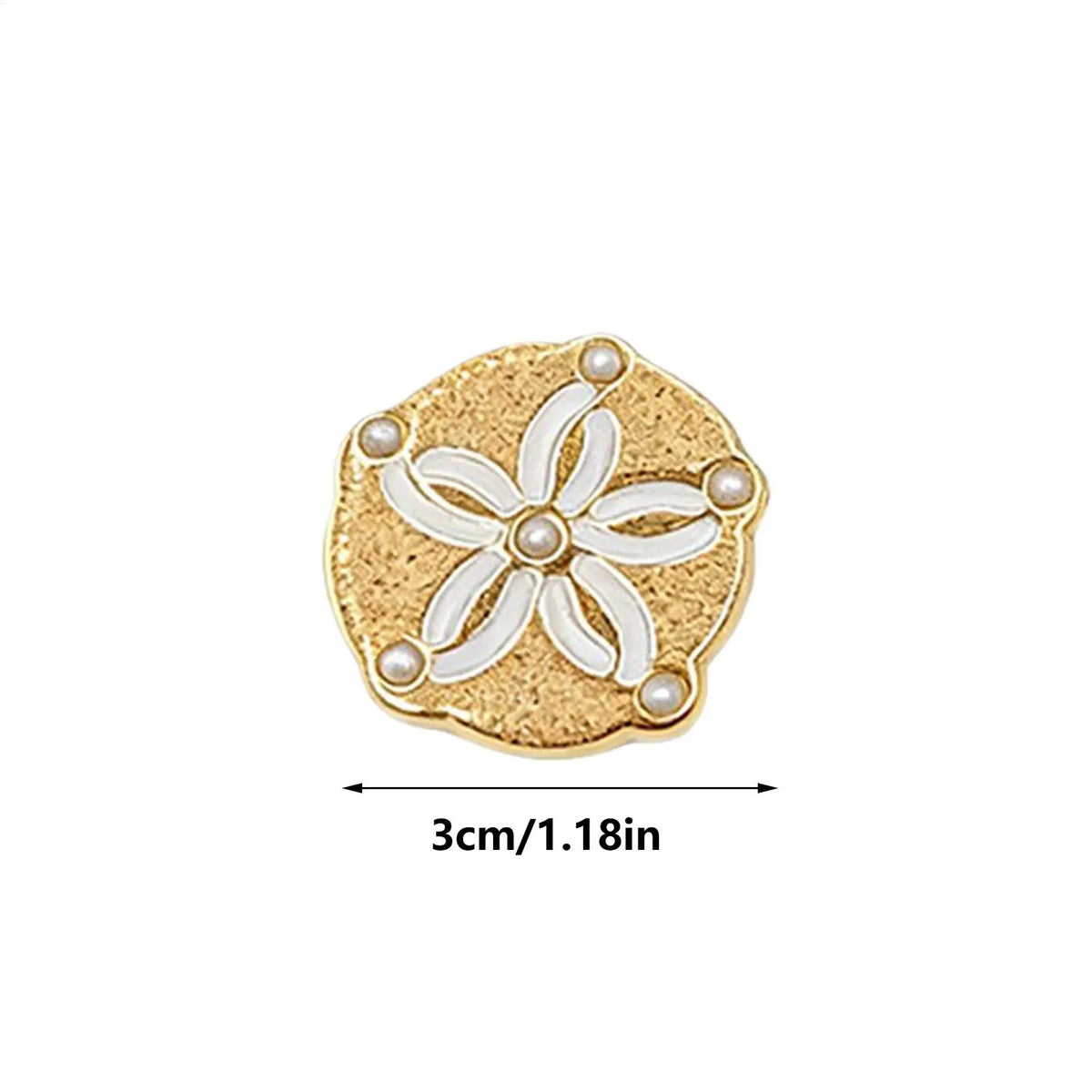 Sea Shell Slipper Charms – 6-Piece Sandal Decoration Set Shoe Charm Set Axl