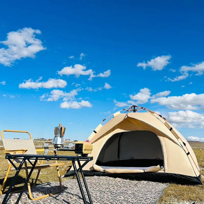 Automatic Pop-Up Camping Tent – Waterproof 3–4 Person Pop-Up Camping Tent Axl
