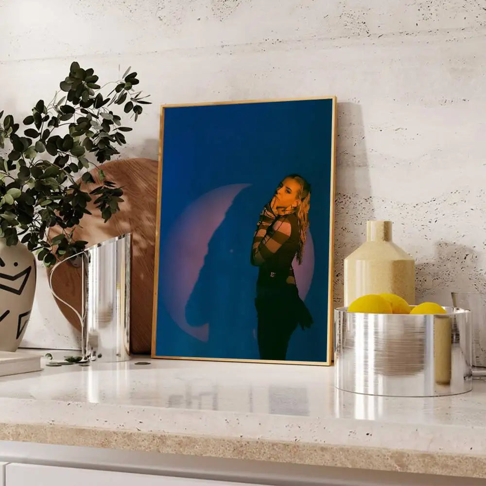 Young Miko Self-Adhesive Wall Poster – Waterproof Mural Sticker Wall Art Poster Axl