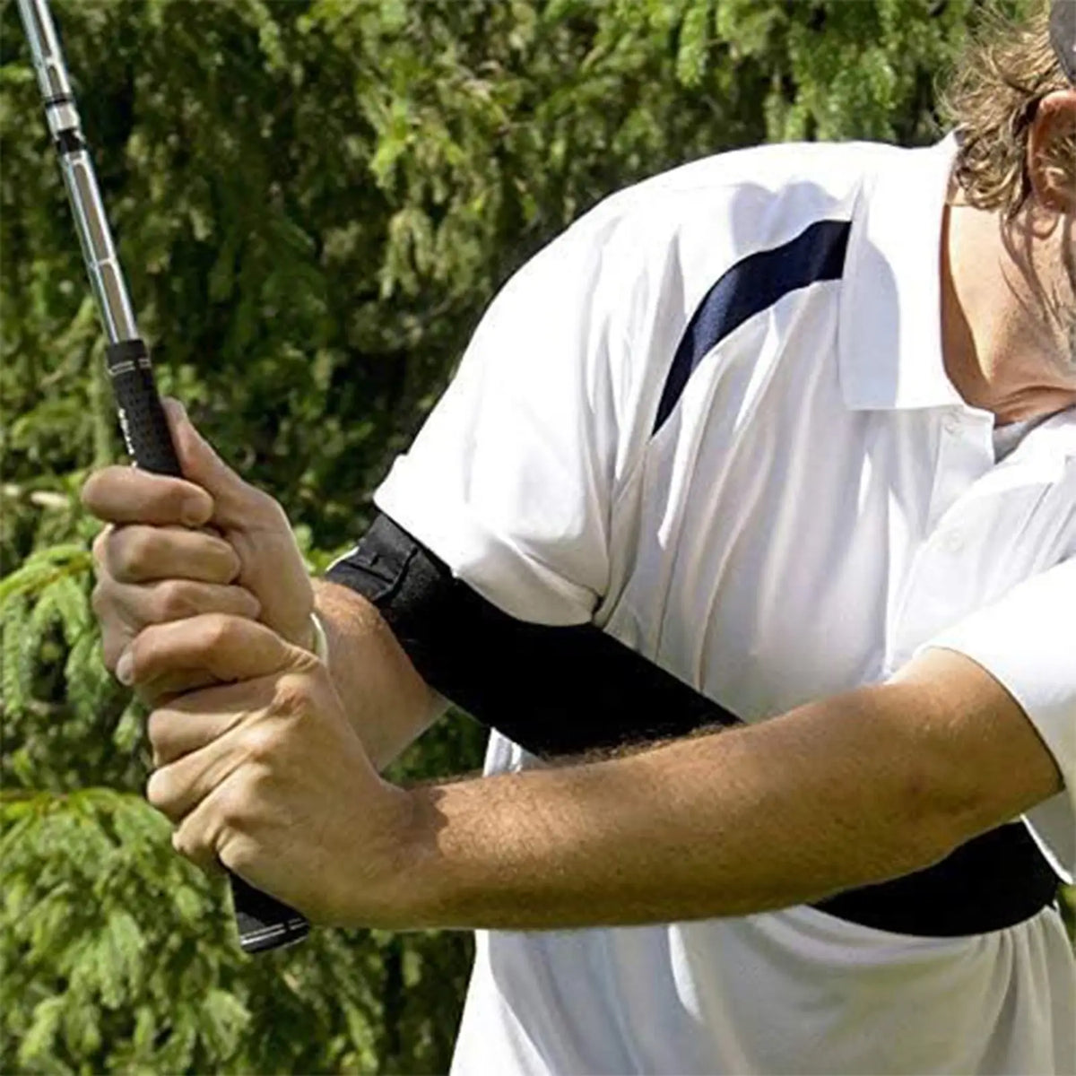 Adjustable Golf Swing Trainer Arm Strap – Unisex Training Aid Golf Training Aid Axl