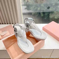 Women's Gladiator Flat Sandals – Retro Metal Buckle Ankle Strap Gladiator Flat Sandals Axl as picture-1 36