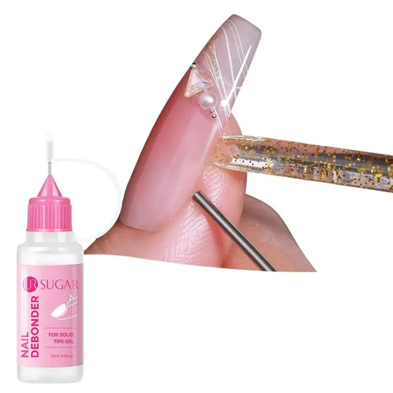 15ml Gel & Press-On Nail Tip Remover | Gentle Formula Nail Tip Remover Axl