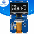 1.54" OLED Module 128x64 SPI SSD1309 – White/Blue Display OLED Display Module Axl Default Title