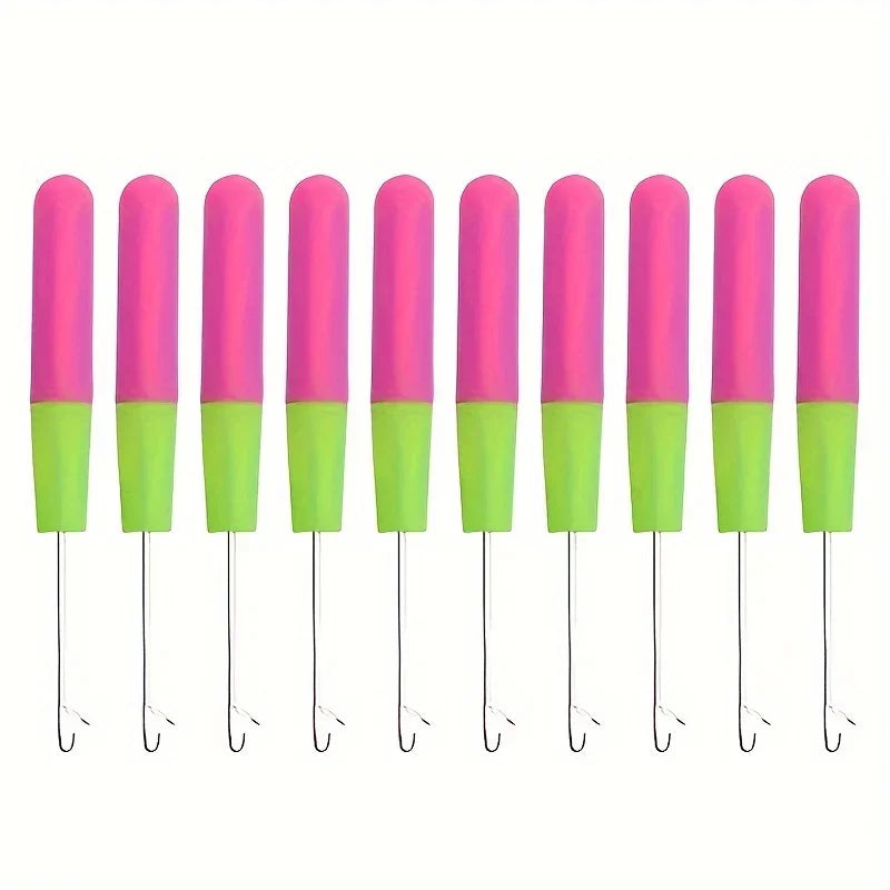 Professional Crochet Hooks – Fine Braid & Wig Making Set Hair Braiding Tools Axl