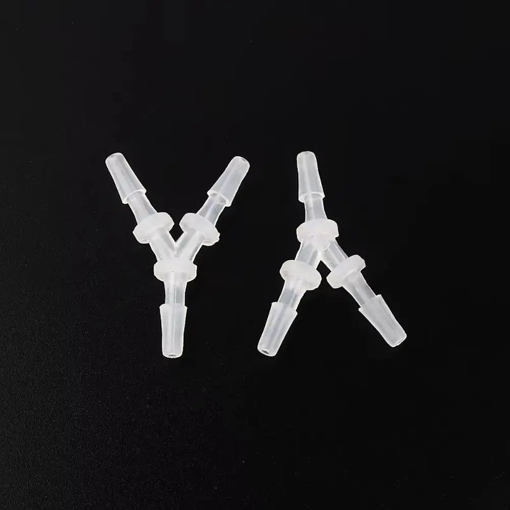 10-Pack Y-Type Tee Connectors – 3-Way PP PE Hose Fittings Hose Tee Connectors Axl
