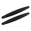 2-Pack Car Bumper Protector Strips | Carbon Fiber PVC Guard Bumper Protector Strip Axl black