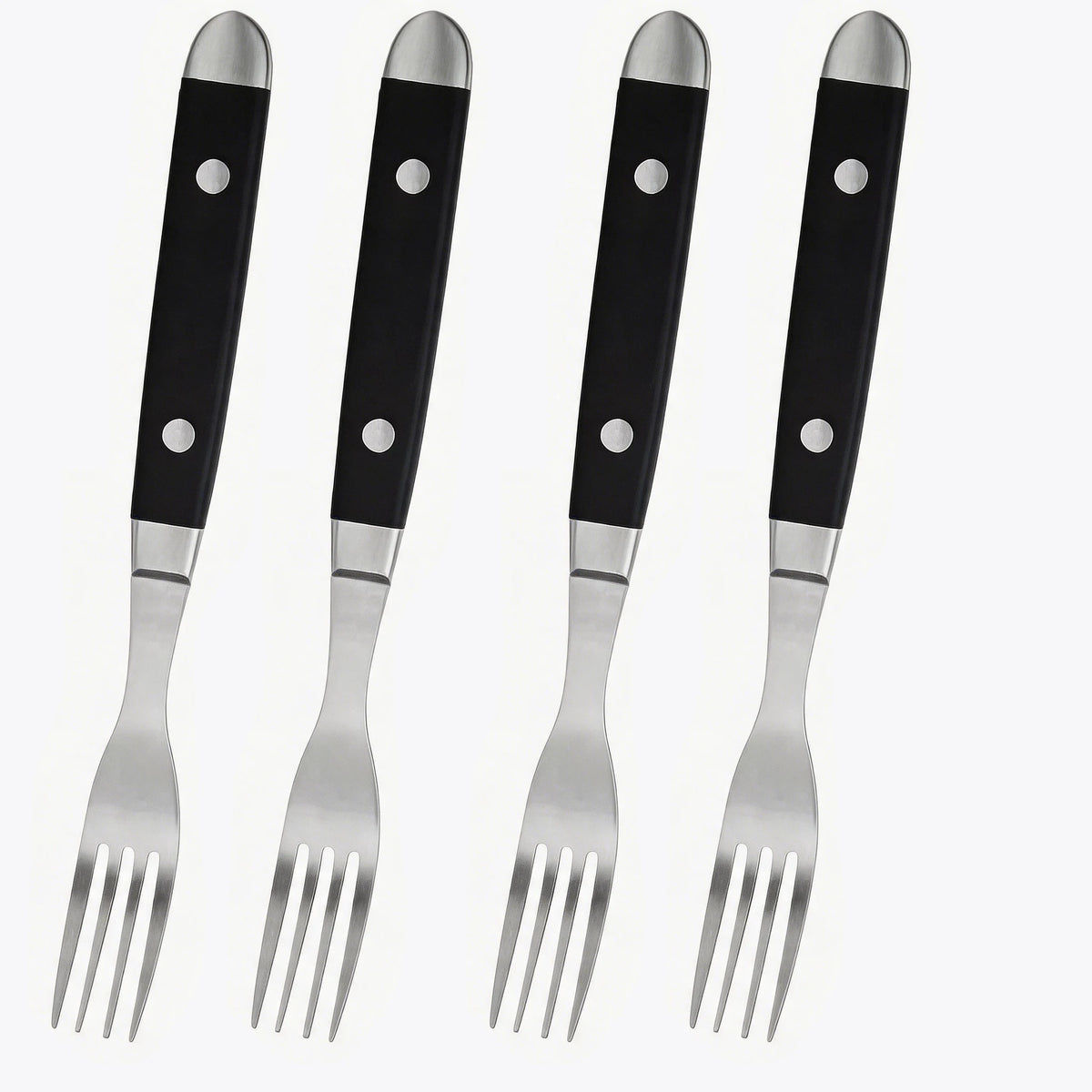 Stainless Steel Steak Fork Set with Ergonomic Handle | 1–8 Pcs Steak Fork Set Axl 4pcs