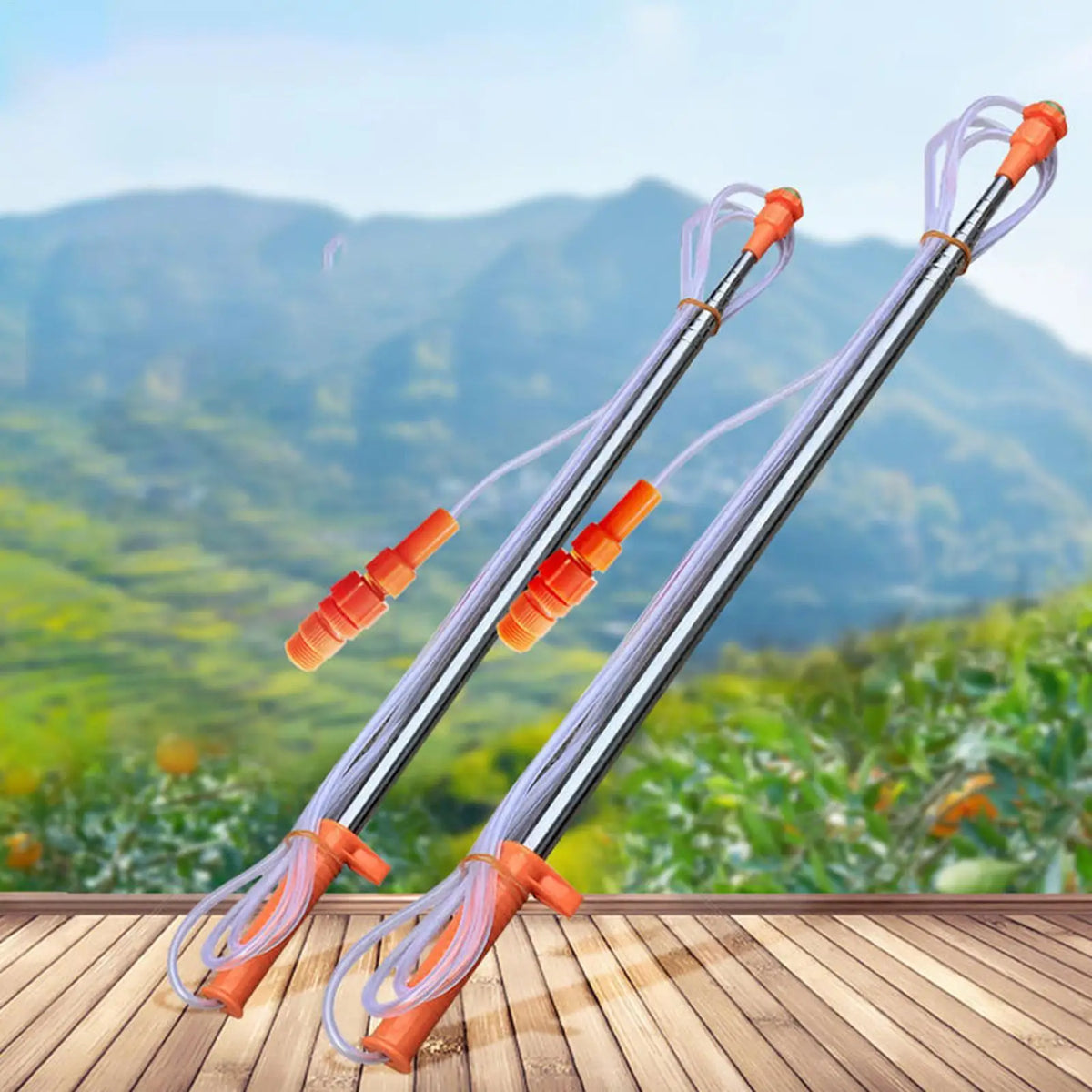 Telescopic Garden Sprayer Wand 19.6–98.4 In | Stainless Steel Garden Sprayer Wand Axl