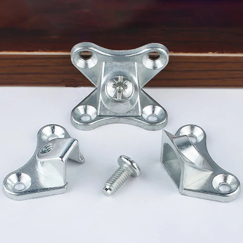 5-Pack Zinc Alloy Butterfly Corner Brackets | Furniture Fasteners Corner Bracket Set Axl