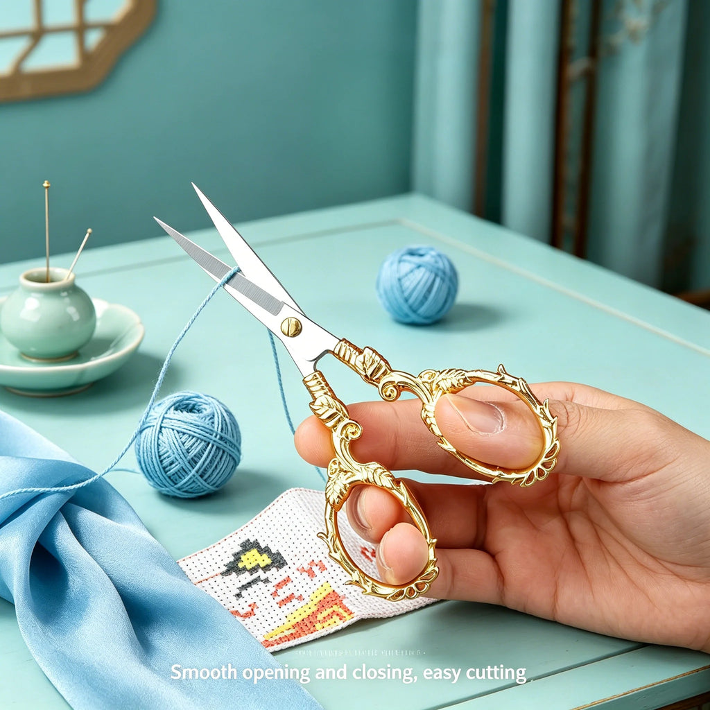 Stainless Steel Embroidery & Tailor Scissors | Sewing DIY Tool Sewing Scissors Axl
