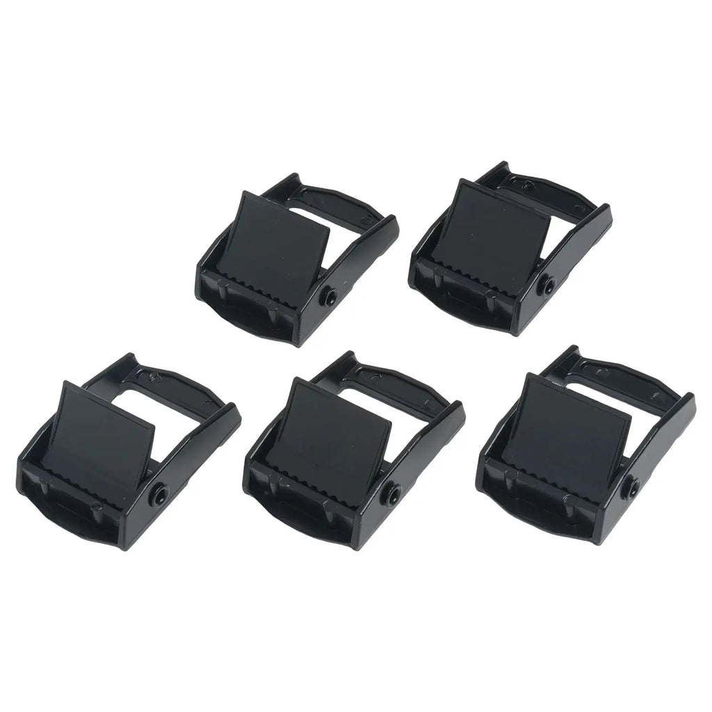 25mm Zinc Alloy Cam Buckles – 5-Pack Cargo Strap Tensioners Cargo Cam Buckles Axl