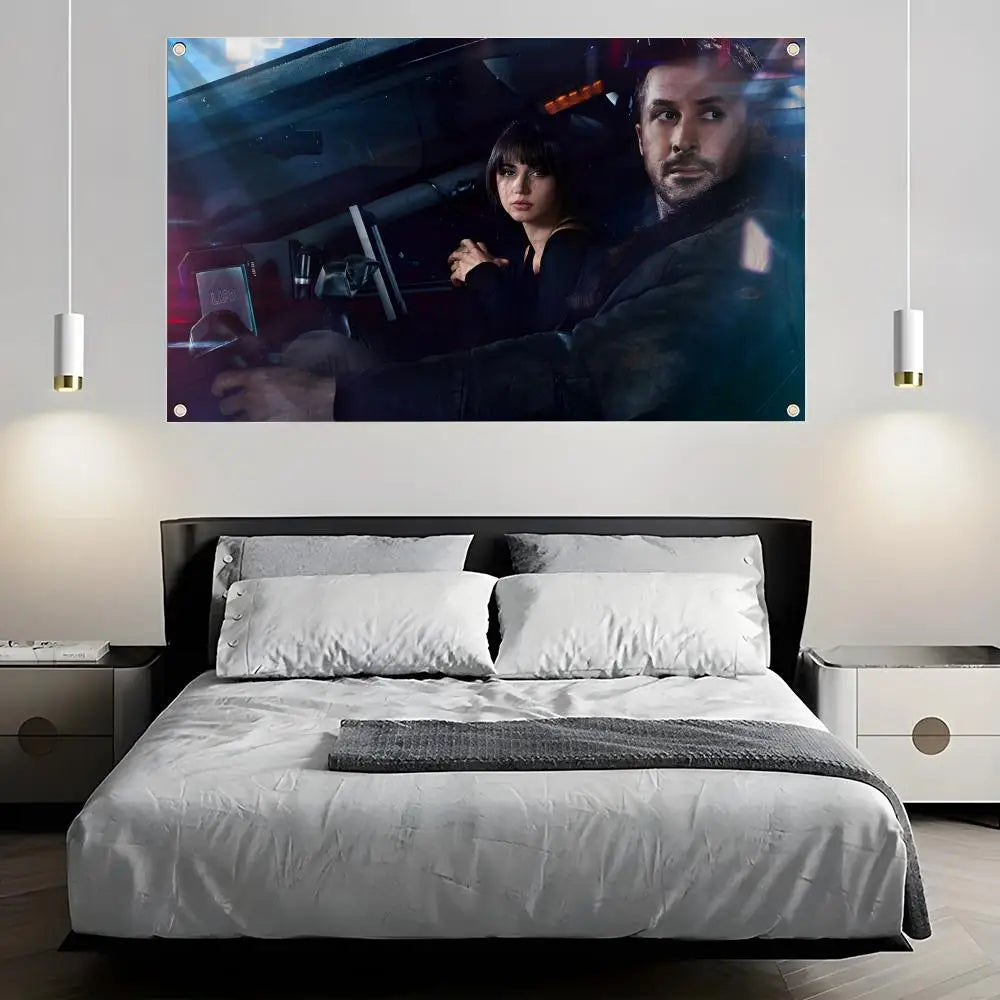 Ryan Gosling Fan Flag – Wall Art Banner for Home & Events Decorative Fan Flag Axl