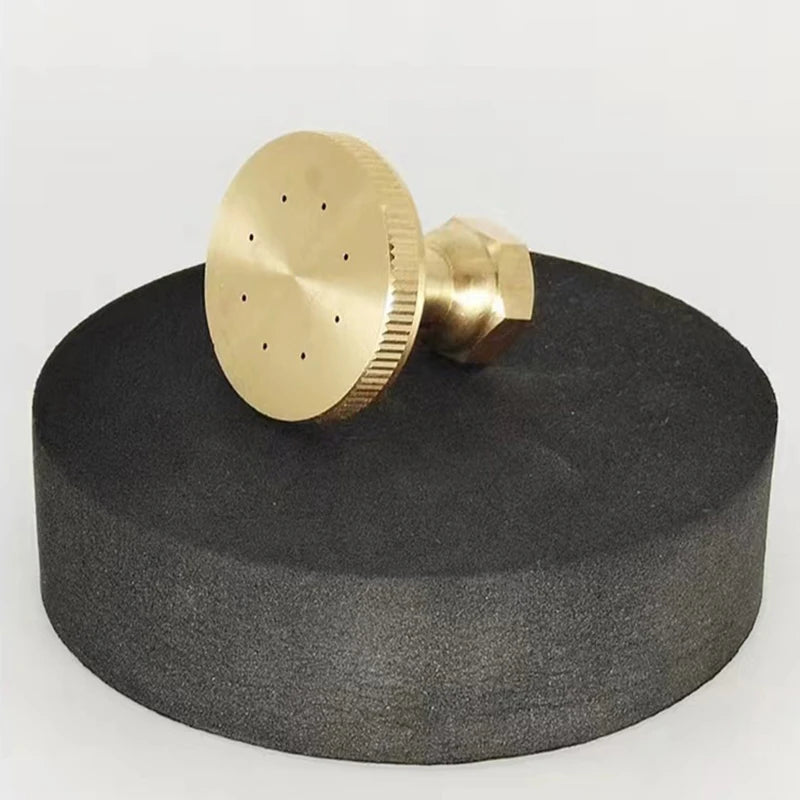 8-Hole Brass Atomizing Garden Sprinkler Nozzle – High Pressure Garden Sprinkler Nozzle Axl