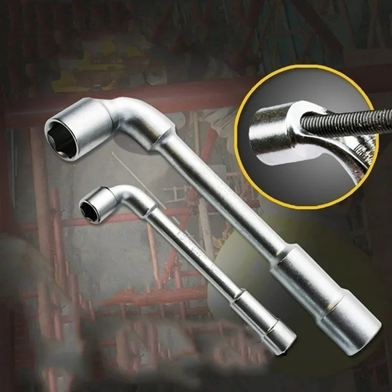 L-Type Double-End Hollow Hex Socket Wrench | Chrome Vanadium Hex Socket Wrench Axl