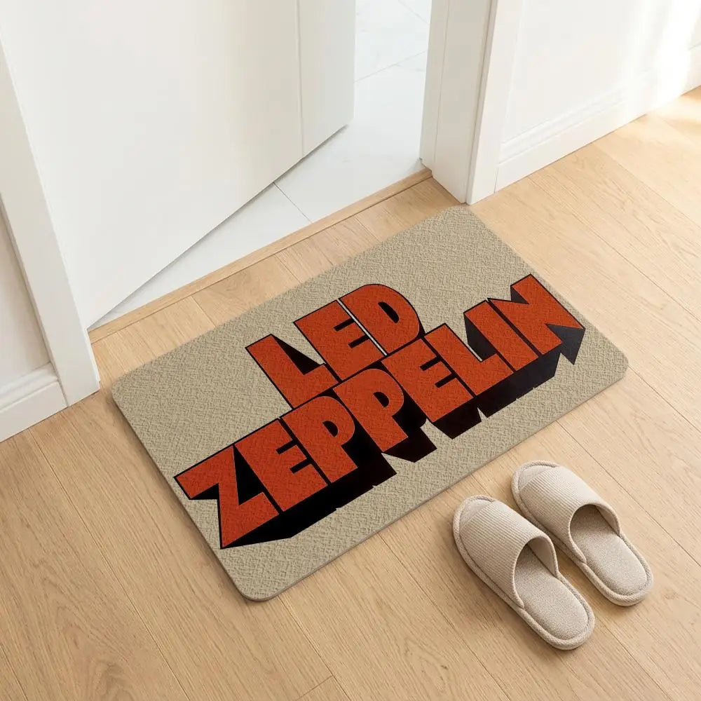 Diatomite Bath Mat – Quick Dry, Anti-Slip, Rock Band Design Diatomite Bath Mat Axl White2 30x45cm