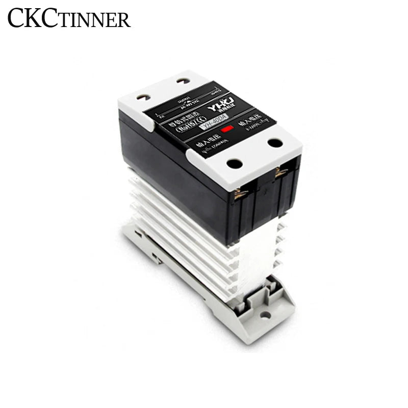 Din Rail Solid State Relay SSR 10A–120A with Heat Sink | DC AC Solid State Relay Axl