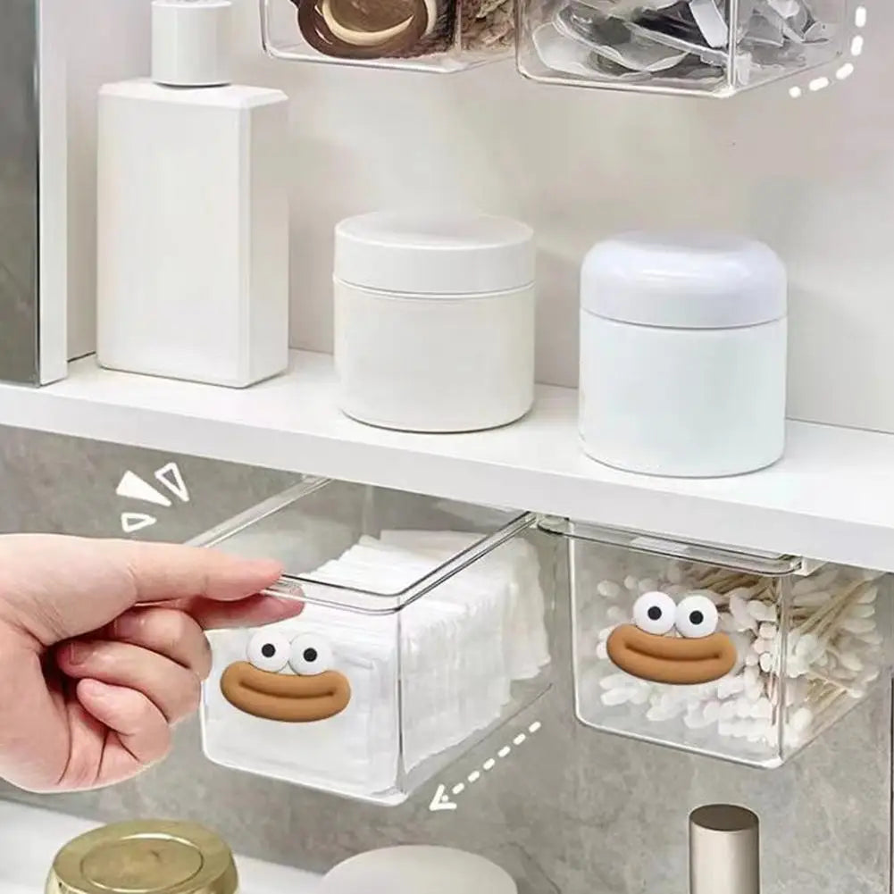 Drawer-Style Bathroom Storage Box – Clear Plastic Organizer Bathroom Storage Box Axl