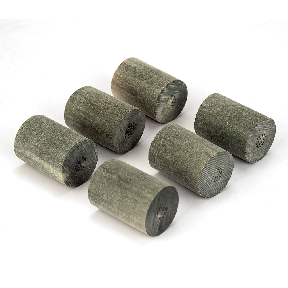 XITUO 10pc Natural Cow Horn Rollers – DIY Knife Handle Blanks Knife Handle Blanks Axl