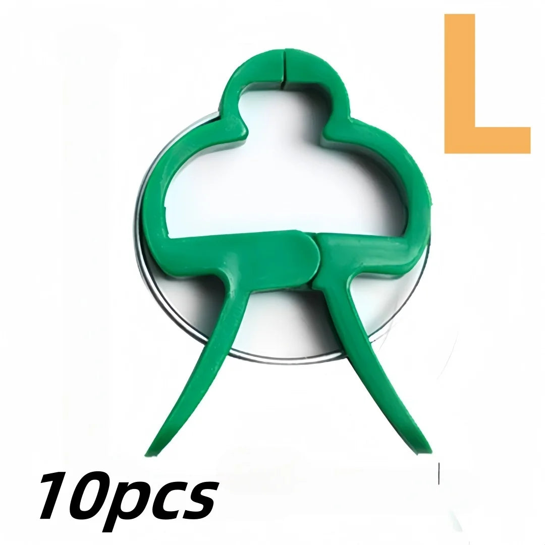 10-Pack Reusable Plant Support Clips for Tomatoes & Vines Plant Support Clips Axl L